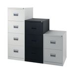 Talos 2 Drw Filing Cab Black