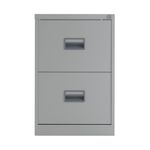 Talos 2 Drw Filing Cab Grey