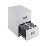 Talos 2 Drw Filing Cab White