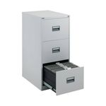 Talos 3 Drw Filing Cab White