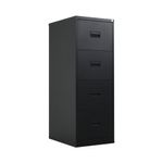Talos 4 Drw Filing Cab Black