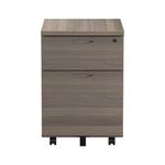 Jemini 2 Drw Mob Ped Grey Oak