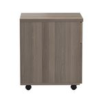 Jemini 2 Drw Mob Ped Grey Oak
