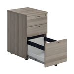 Jemini 3 Drw Tall Mob Grey Oak