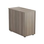 Jemini 3 Drw Desk High Grey Oak