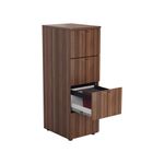 Jemini 4 Drw Filing Cab Walnut