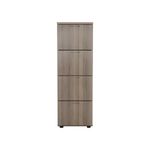 Jemini 4 Drw Filing Cab Grey Oak