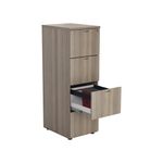 Jemini 4 Drw Filing Cab Grey Oak