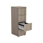 Jemini 4 Drw Filing Cab Grey Oak
