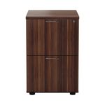 Jemini 2 Drw Flng Cab Walnut