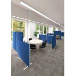Floor Stand Screen 1200X28X1600 Blue