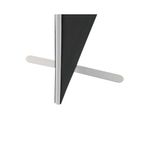 Jemini Floor Stnd Scrn 1600X1600 Blk