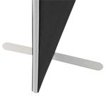 Floor Stand Screen 1600X25X1800 Blk