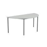 Jemini Semi Circular Tbl Wht