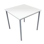 Serrion Square Table 750Mm White