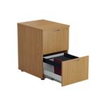 Jemini 2Drw Filing Cabinet Nova Oak