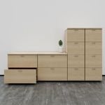 Jemini 4Drw Filing Cabinet Nova Oak