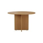 Jemini Rnd Mte Tbl N/Oak