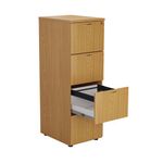 First 4Drw Filing Cabinet Nova Oak