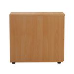 First 3Drw Desk High Pedestal Beech