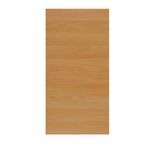 First 3Drw Desk High Pedestal Beech