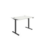 Astin Sit/Stand Desk 1200Mm Arc Wht