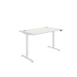 Astin Sit/Stand Desk 1400Mm Arc Wht