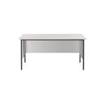 Serrion Rect 4 Leg Desk White