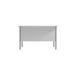 Serrion Rect 2 Drw Ped White