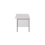 Serrion Rect 2 Drw Ped White