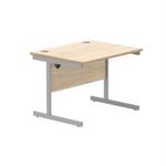 Astin Rect Desk 800X800X730Mm Oak
