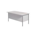 Serrion Rect 2 Drw Ped White