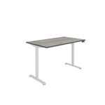 Sm Sit/Stand Desk 1400X800 Goak/Wht