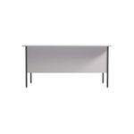 Serrion Rect Double Ped 4 White
