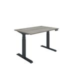 Dm Sit/Stand Desk 1200X800 Goak/Blk