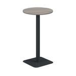 Origin 600Mm High Table Grey Oak/Blk