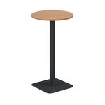Origin 600Mm High Table Nova Oak/Blk
