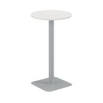 Origin 600Mm High Table Wht/Silver
