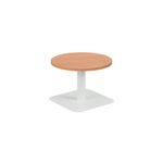Origin 600Mm Low Table Beech/Wht