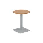 Origin 600Mm Mid Table Noak/Silver