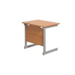 Jemini Single Rect Desk 800 Beech