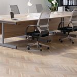 Jemini Single Rect Desk 800 N/Oak