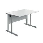 Tu Desk 1200 White/White