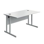 Tu Desk 1400 White/White