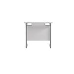 Jemini Single Rect Desk 800 White