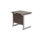 Jemini Single Rect Desk 800 D/Wal