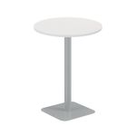 Origin 800Mm High Table Wht/Silver
