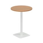 Origin 800Mm High Table Noak/Wht