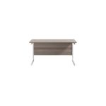 Jemini Rect Desk 1200 G/Oak/White