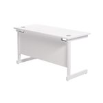 Jemini 1200 Rectangular Desk White